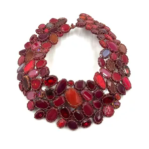 Boks and Baum - Red Plaza Necklace