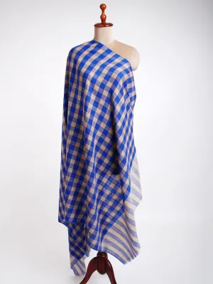 Contemporary Blue Pashmina Wrap