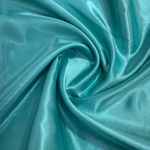 Emrled Green Solid Satin Fabric