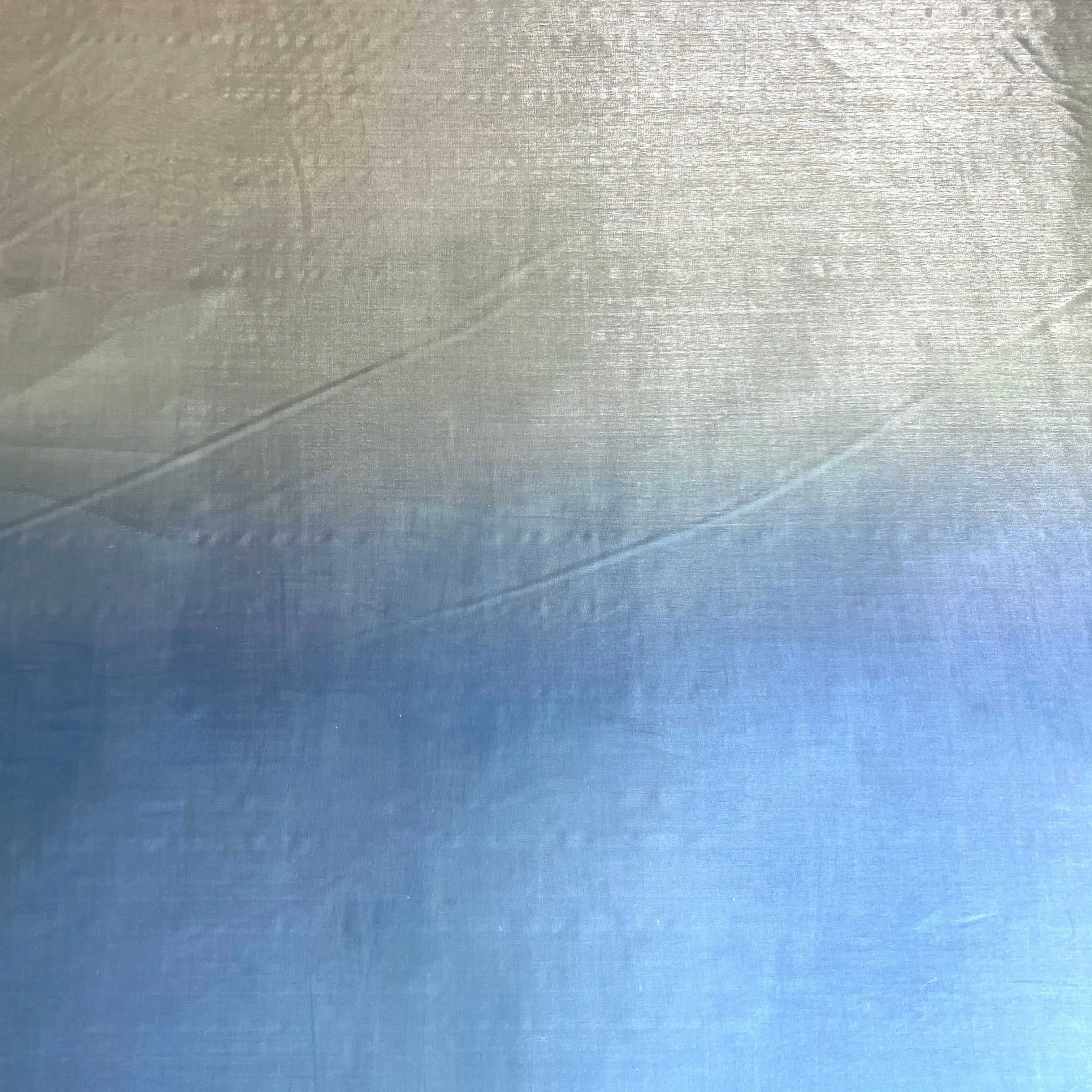 Exclusive Blue Ombre Organza Fabric