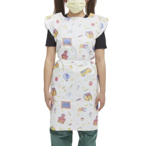 McKesson Pediatric Exam Gown, Medium, School Time Print